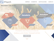 Tablet Screenshot of pitarch.com.ar